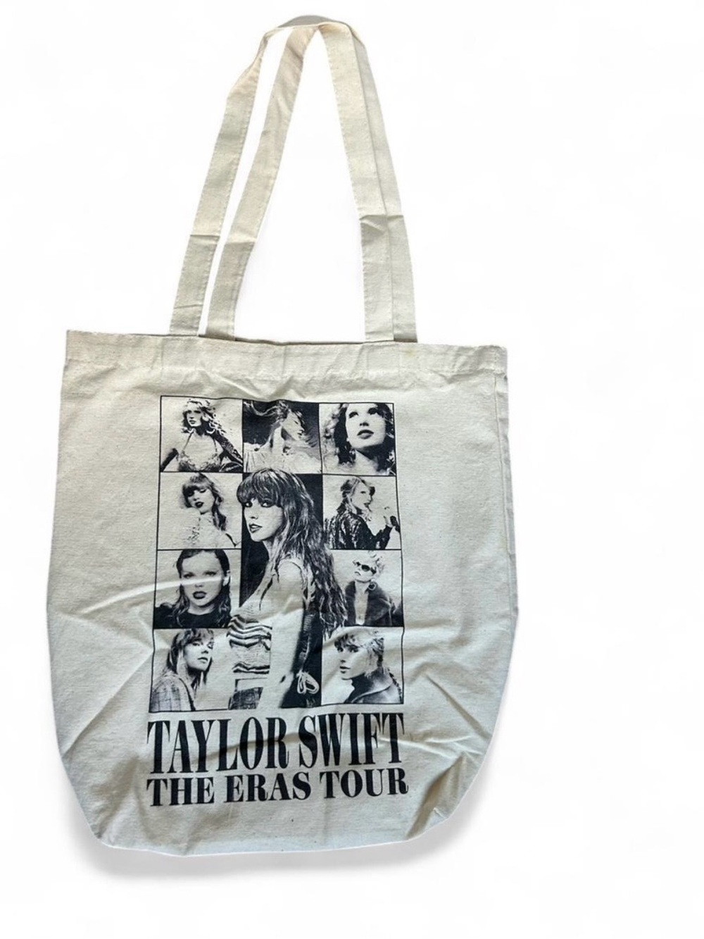 Taylor Swift’s The Eras Tour Tote Bag in Cream.